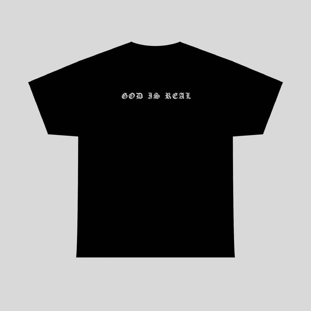 T-shirt design God Is Real Street Wear